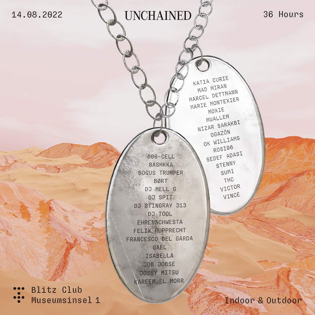 >UNCHAINED FESTIVAL< - Flyer back