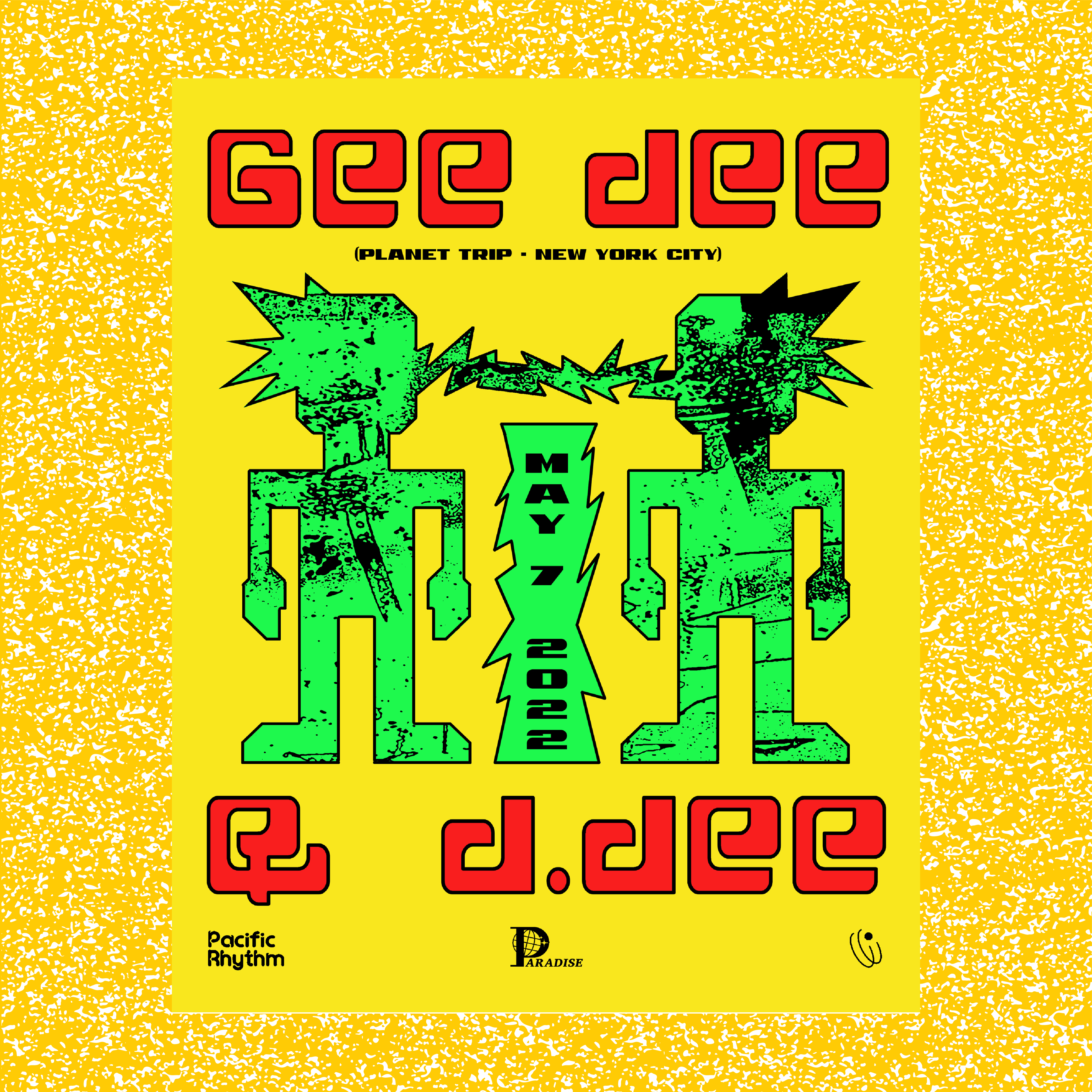 Gee Dee & D.DEE - Flyer front