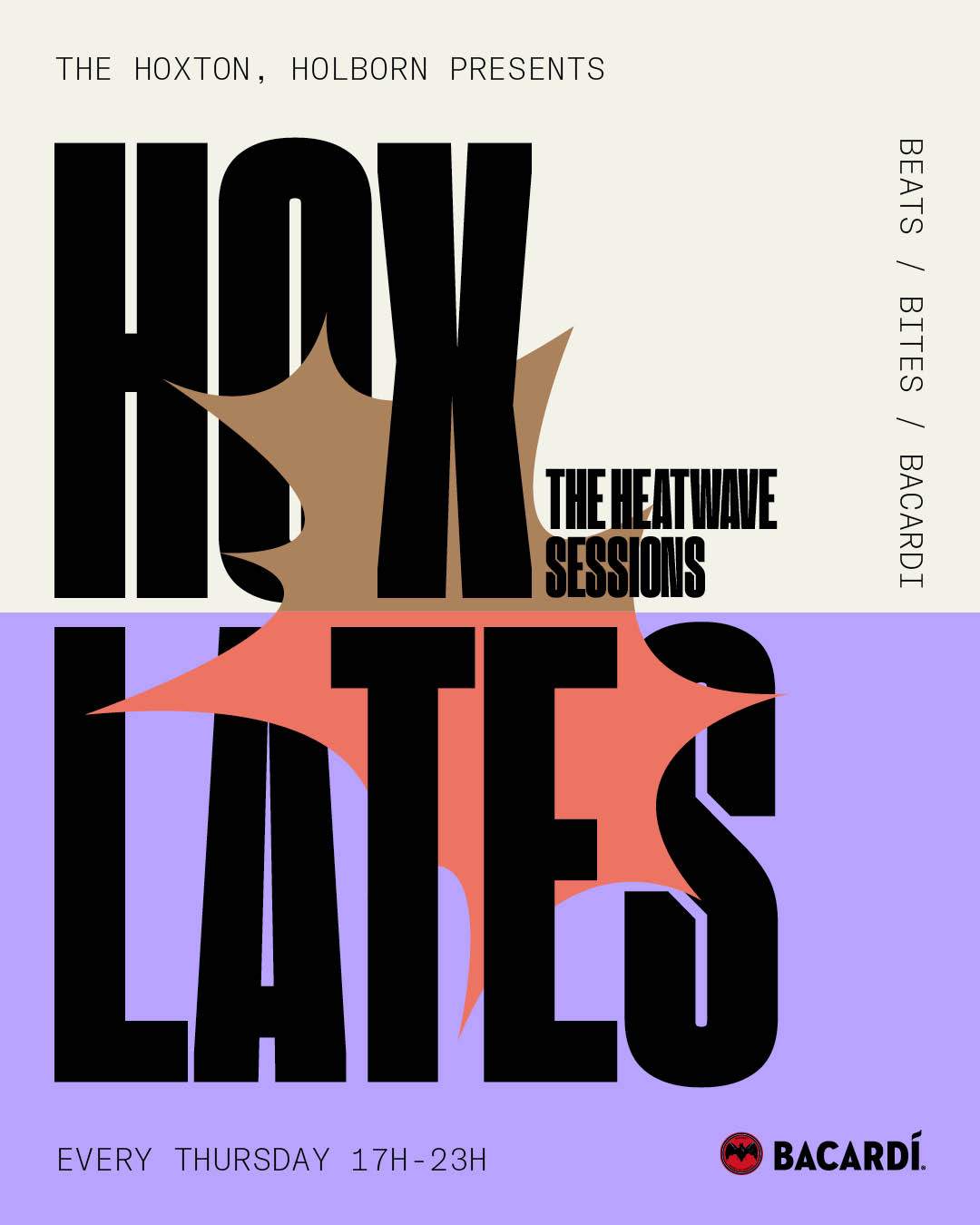 Pêche presents: Hox Lates, The Heatwave Sessions - Flyer front