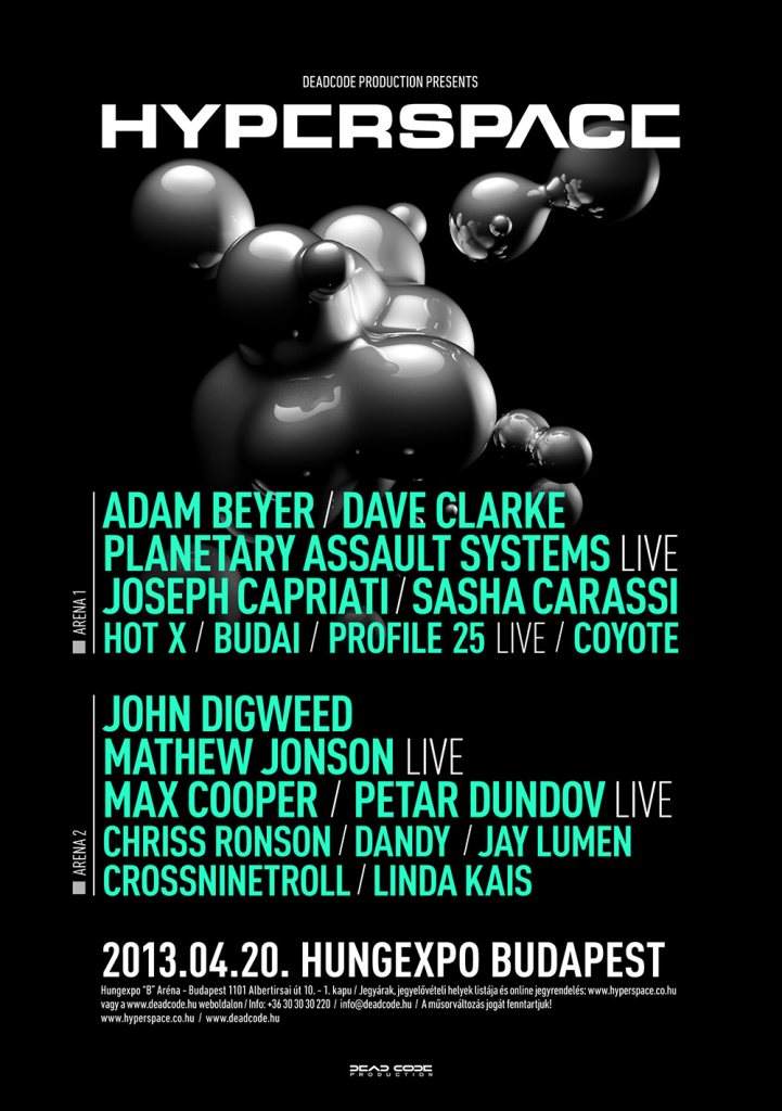 Hyperspace 2013 - Flyer front