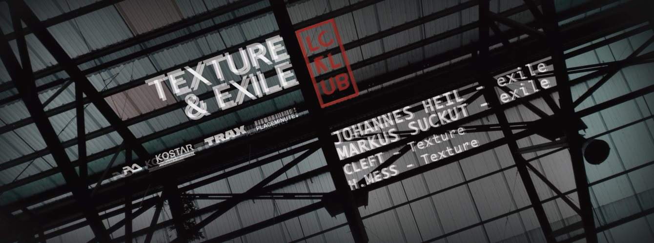 Exile Rencontre Texture - Flyer front
