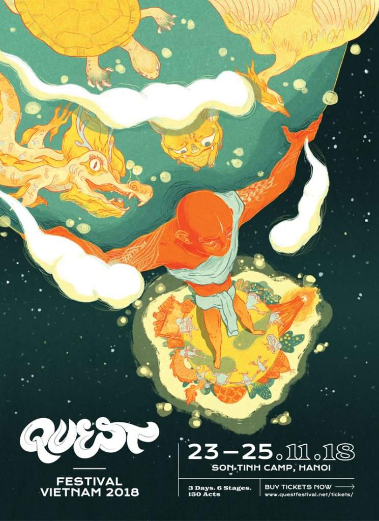 Quest Festival 2018 - Flyer front