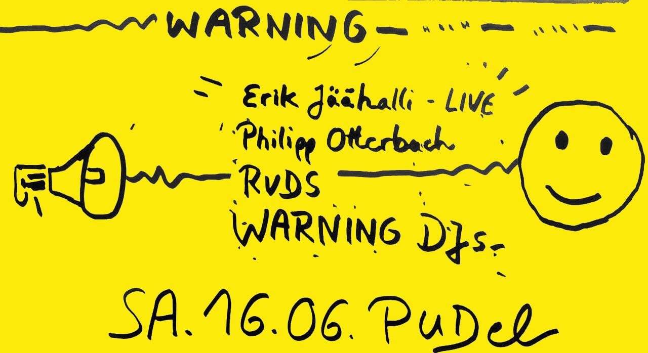 Warning - Flyer front