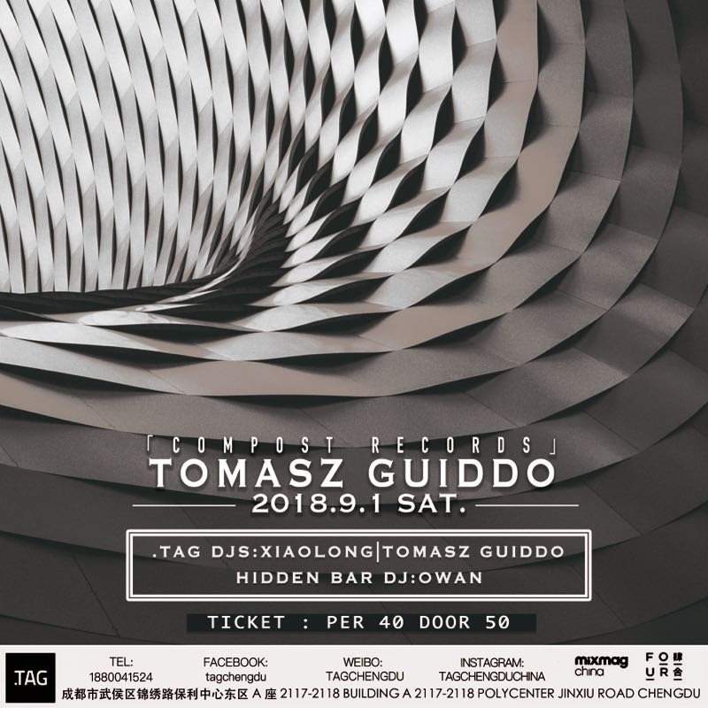 Tomasz Guiddo - Flyer front