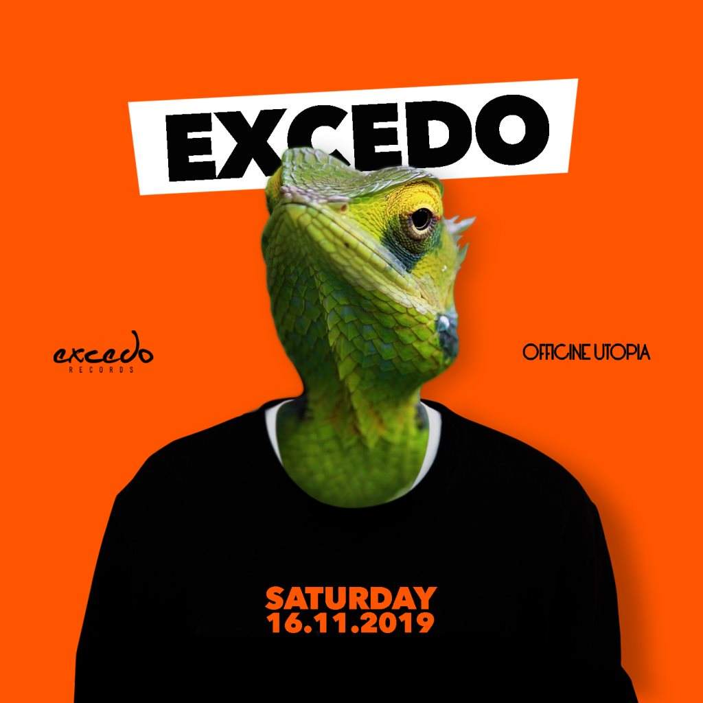 Excedo Records Label Party - Flyer front
