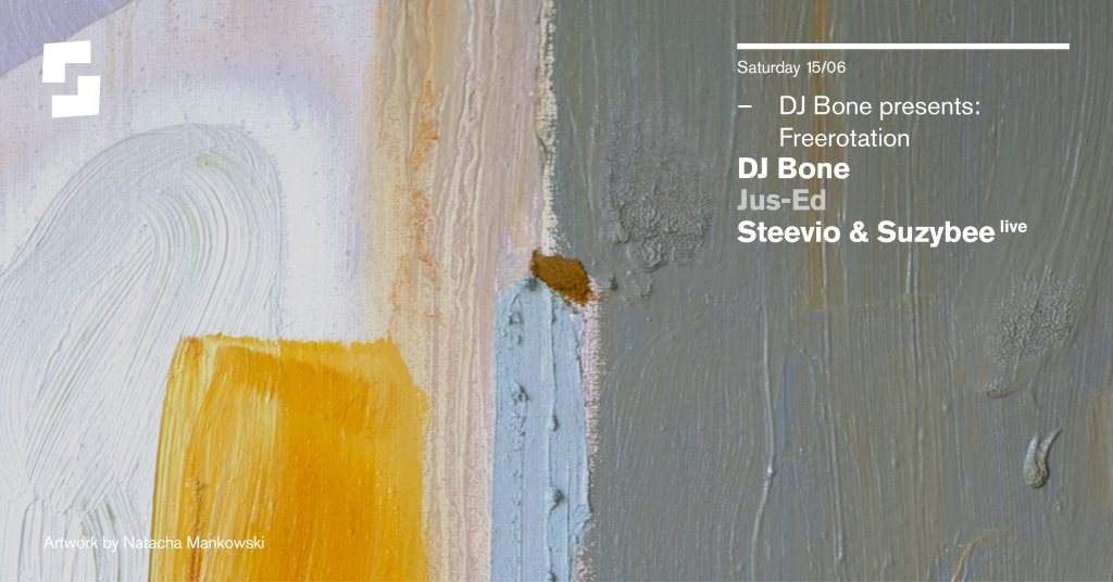 Shelter; DJ Bone presents: Freerotation with DJ Bone, Jus-Ed & More - Flyer front