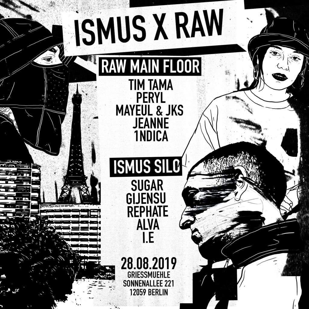 Summer Camp: Ismus x RAW - Flyer back