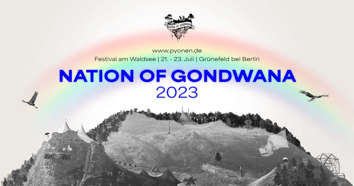 Nation of Gondwana Festival 2023 at SchönwaldeGlien, Grünefeld bei