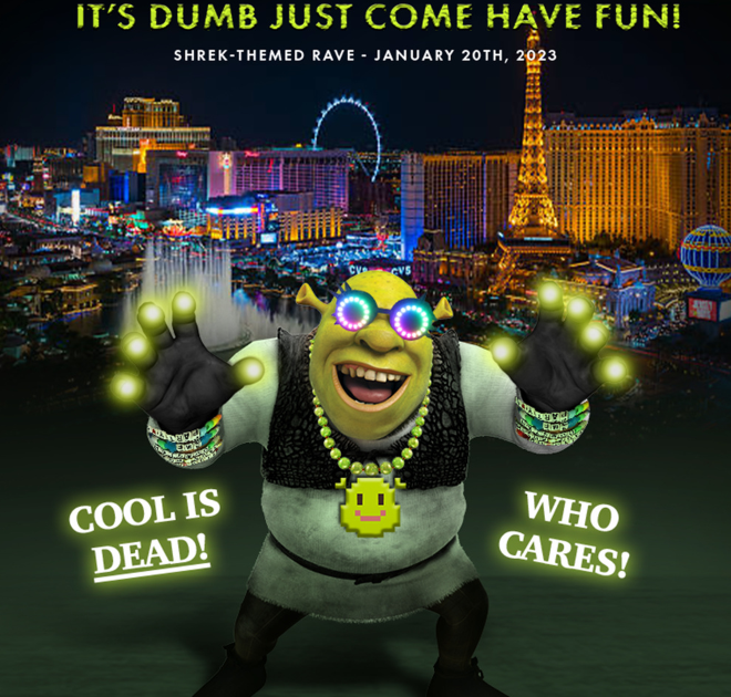 Shrek Rave at The ALot at Area15, Las Vegas