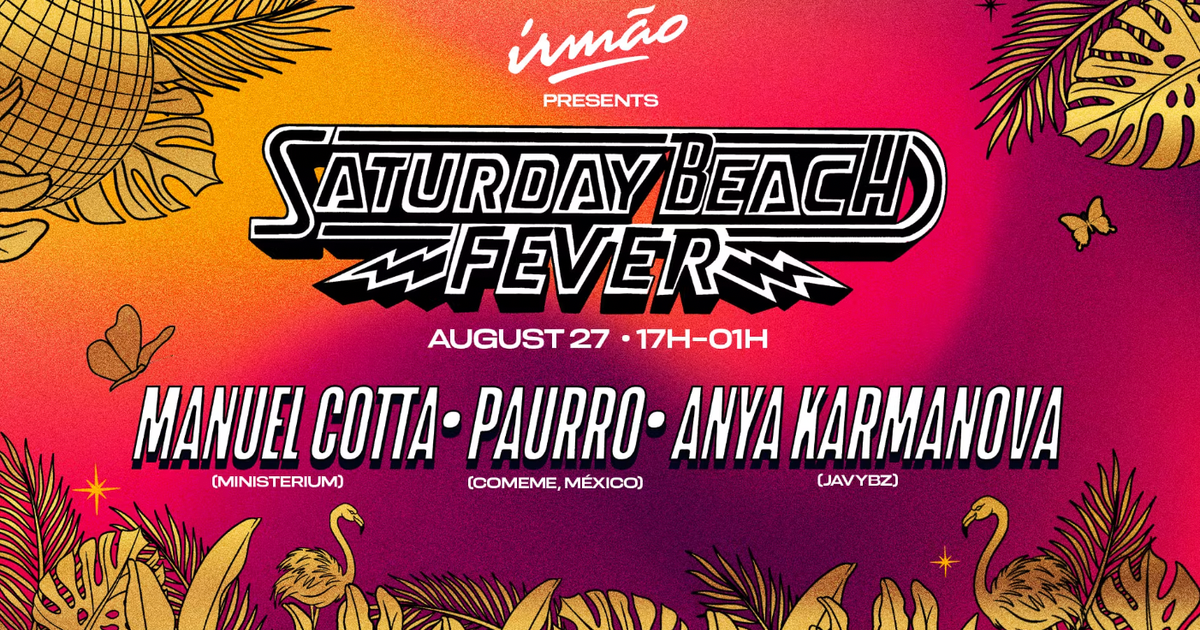 SATURDAY BEACH FEVER at Praia Irmão, Lisbon