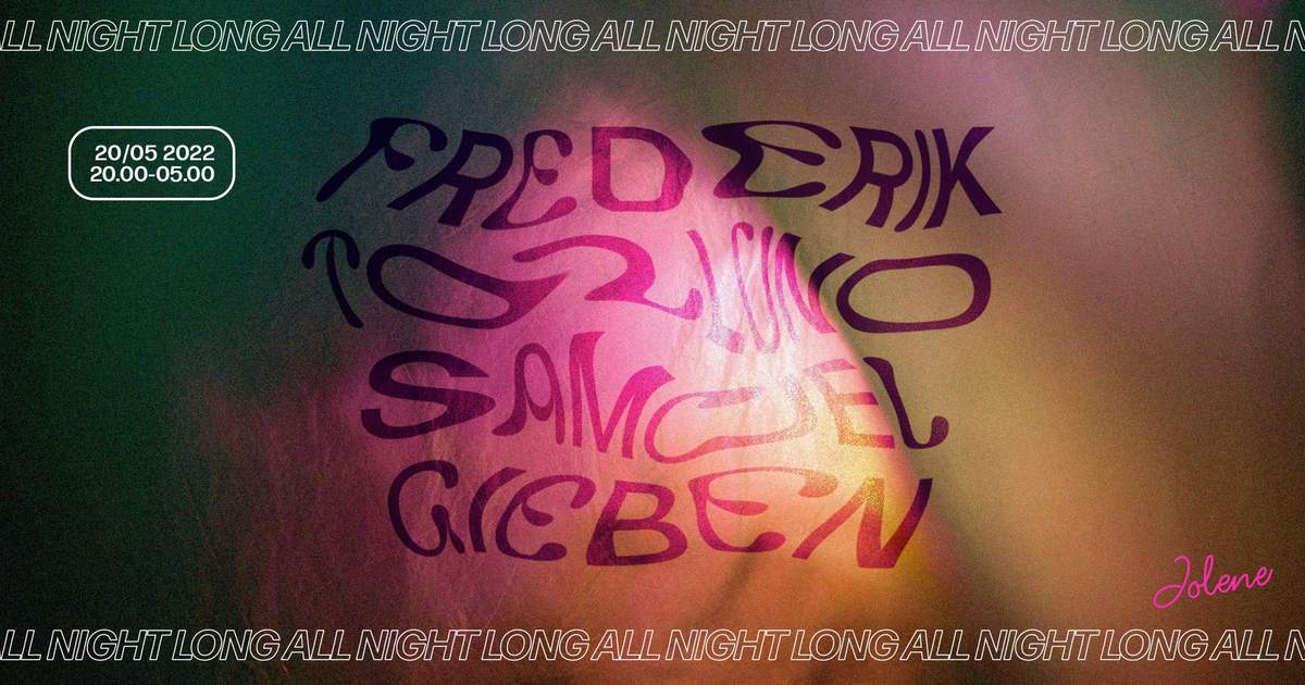 Jolene presents Frederik Tollund and Samuel Gieben at Jolene, Copenhagen