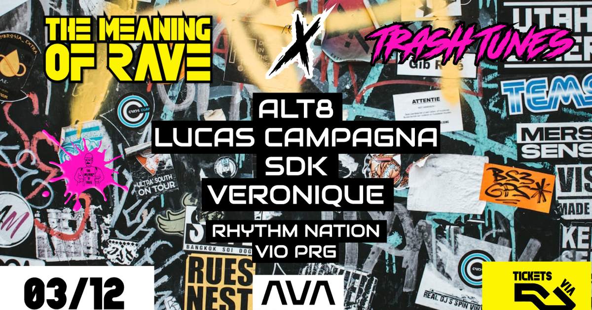 TMOR x Trash Tunes: ALT8, Lucas Campagna, SDK, Veronique at AVA Club, Berlin