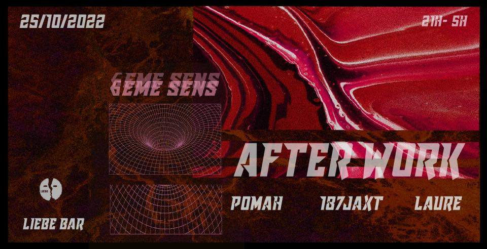 6ÈME SENS AFTERWORK #005 at Le Liebe, Paris