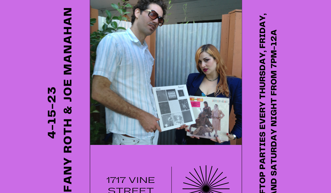 The Aster Rooftop: Tiffany Roth & Joseph Manahan at The Aster, Los Angeles