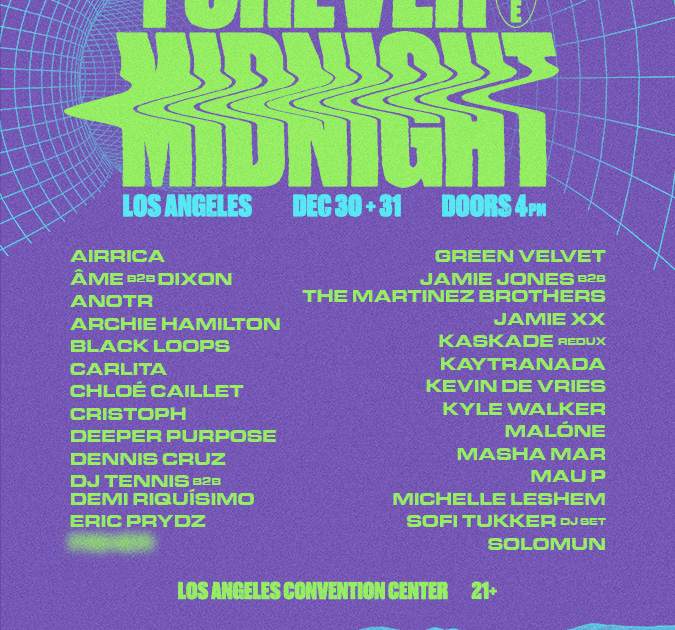 Forever Midnight LA at Los Angeles Convention Center, Los Angeles · Tickets