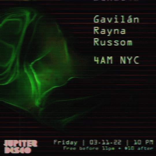 Gavilán Rayna Russom 4am Nyc At Jupiter Disco New York