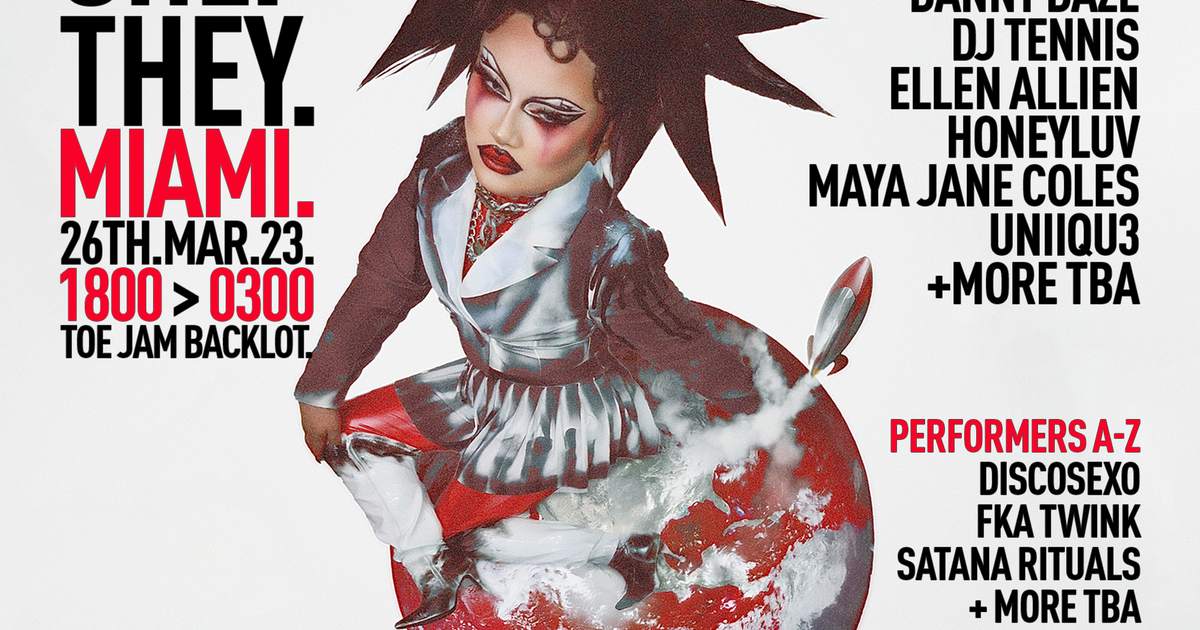 He. She. They. MMW 2023 at Toejam Backlot, Miami