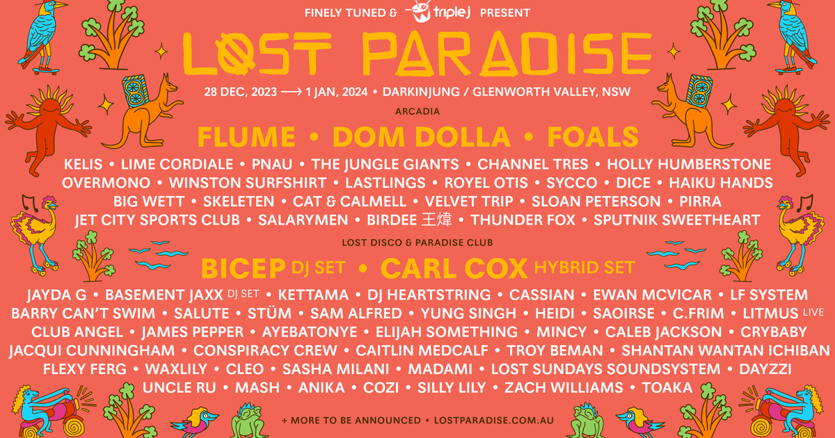 Lost Paradise 2023 at Glenworth Valley, Sydney