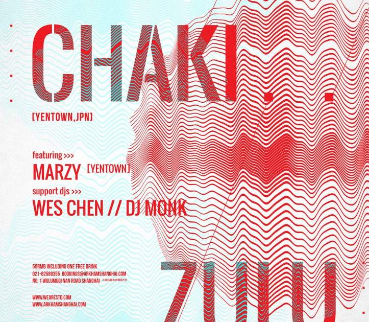 S.T.D. presents Chaki Zulu at Arkham, Shanghai