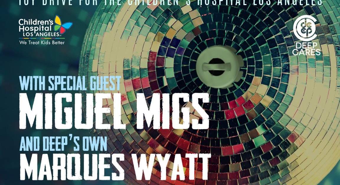 DEEP presents House for the Holidays w Miguel Migs & Marques Wyatt at Treehouse Rooftop, Los Angeles DEEP presents House for... 