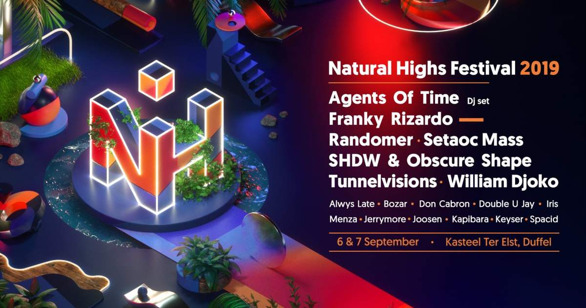 Natural Highs Festival 2019 at Kasteel Ter Elst, Antwerp
