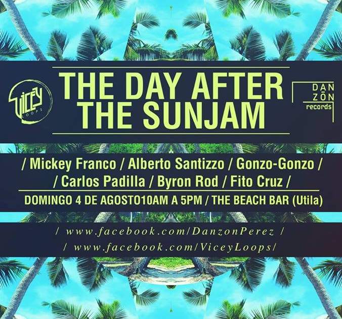 The Day After Sunjam at Utila Island, Honduras