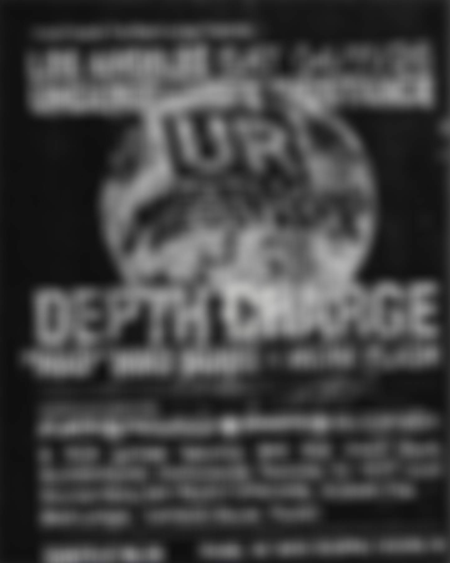 Underground Resistance x Hood Rave x Black Lodge: DEPTH CHARGE +