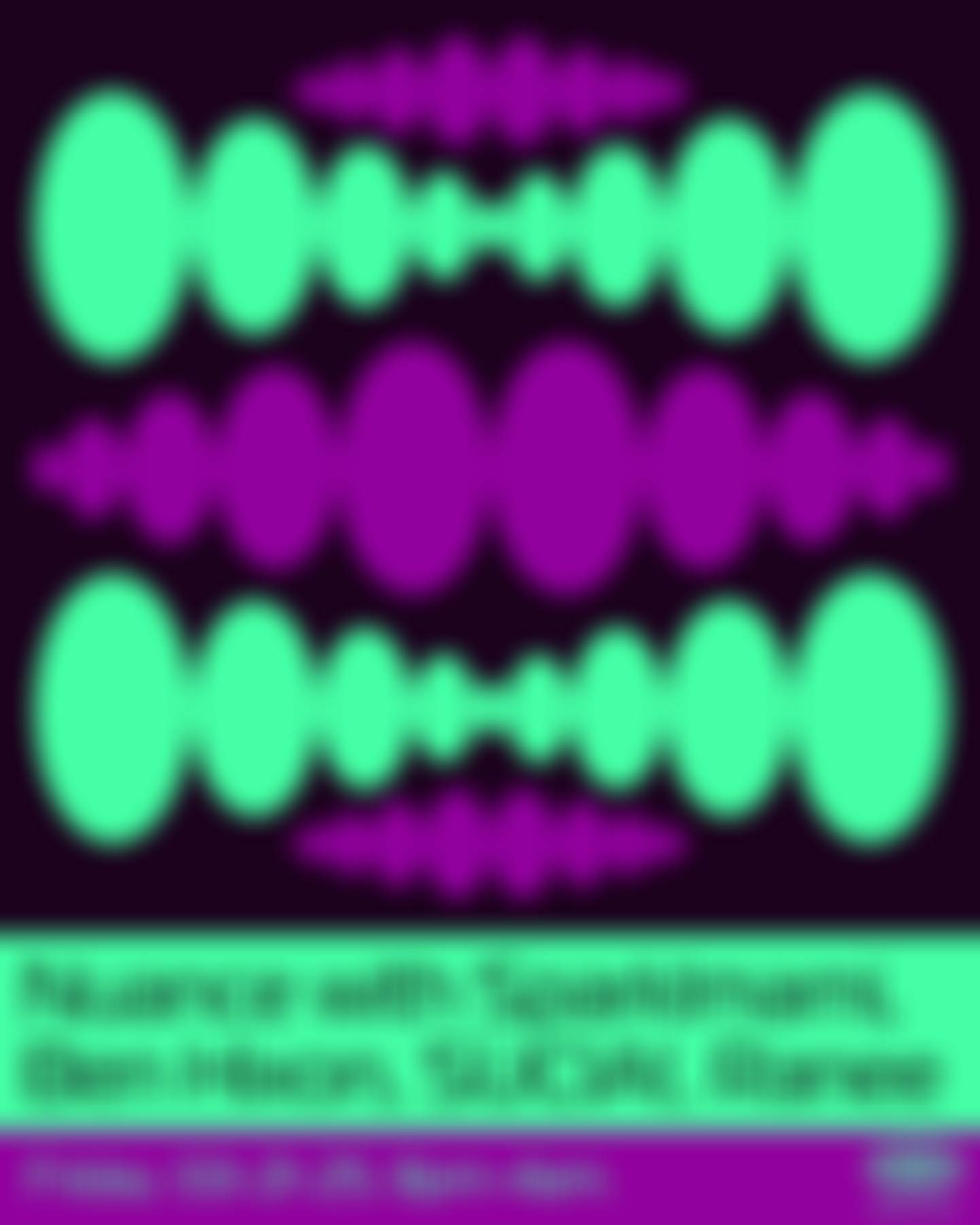 Nuance with Sparklmami, Ben Hixon, SUCIA!, ranee at Jupiter Disco