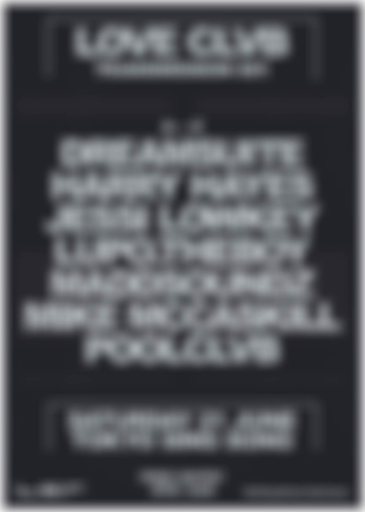 LOVE CLVB Transmission Feat. Harry Hayes, POOLCLVB, Jessi Lowkey