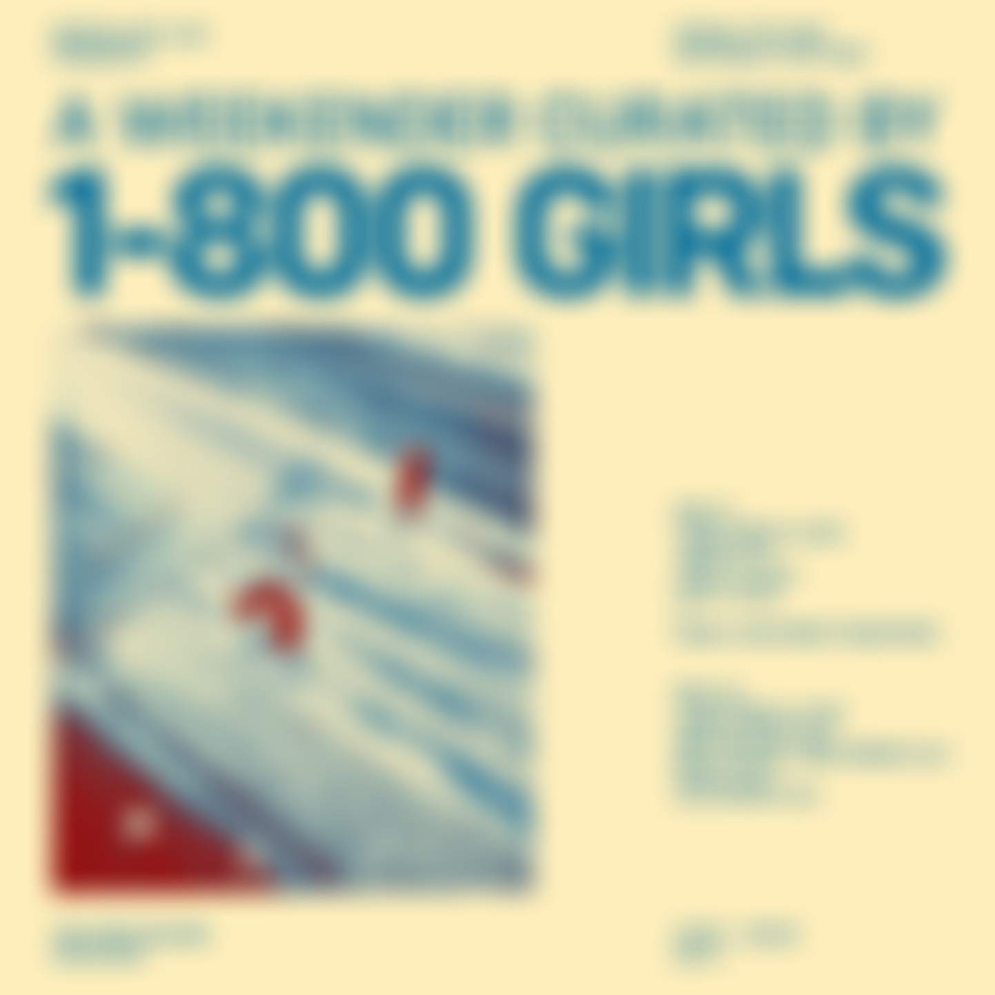 SOLD OUT] 1-800 Girls (Live) + Miso Extra + Art School Girlfriend