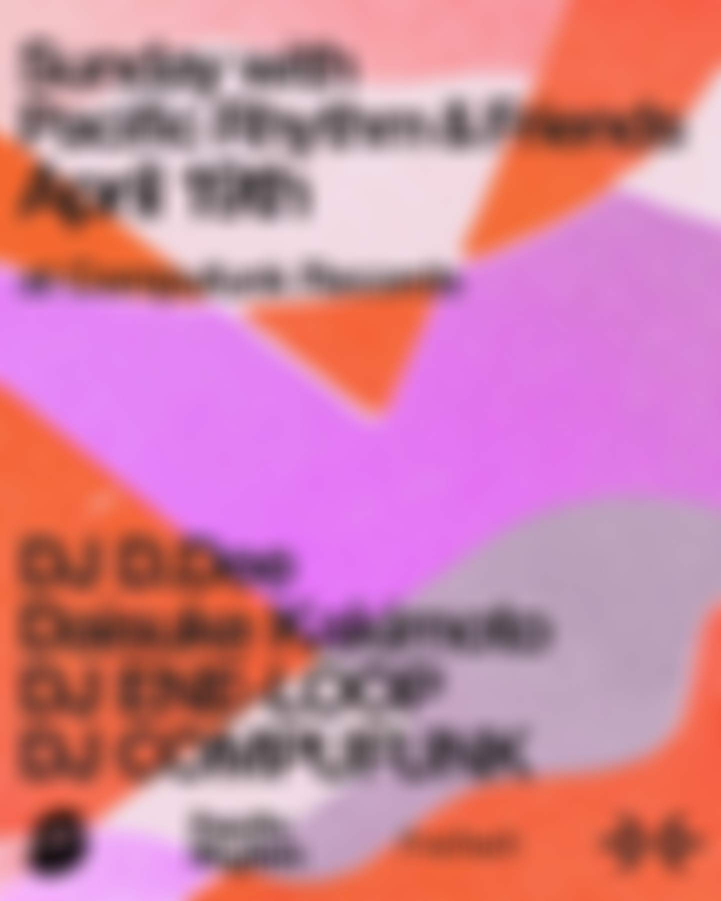 Sunday with Pacific Rhythm & Friends by Park in Park x Compufunk