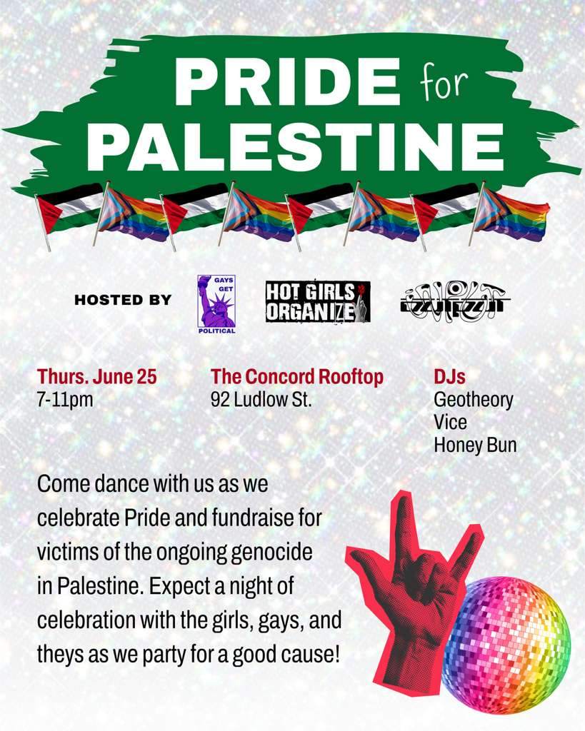 Gays Get Political- Pride for Palestine 