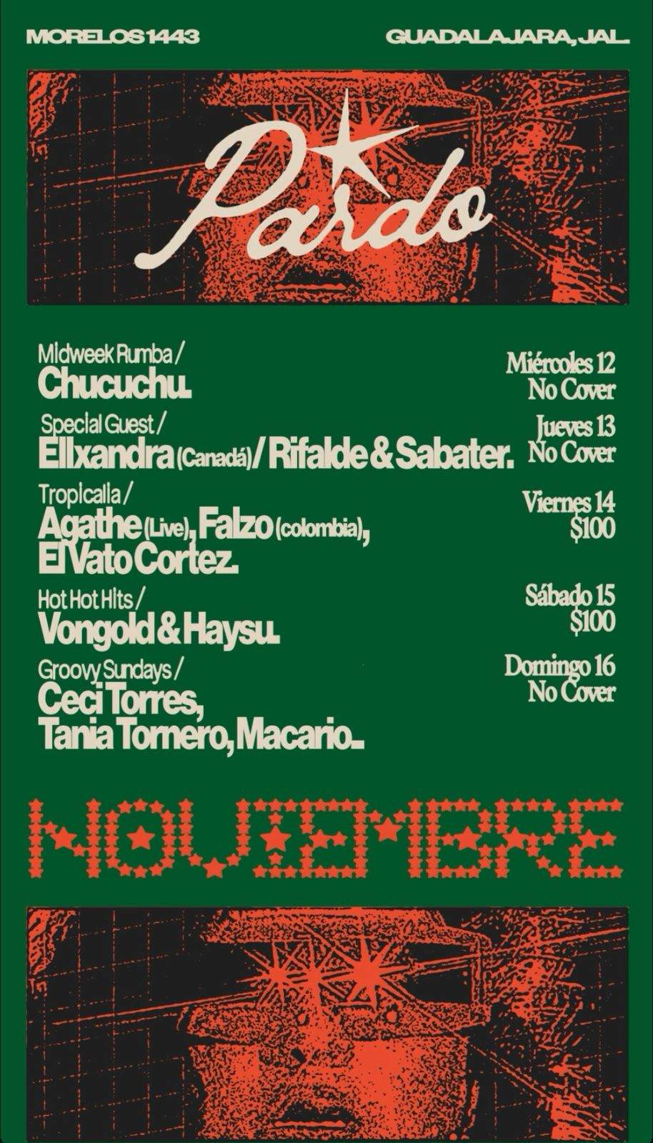 Pardo Club Noviembre