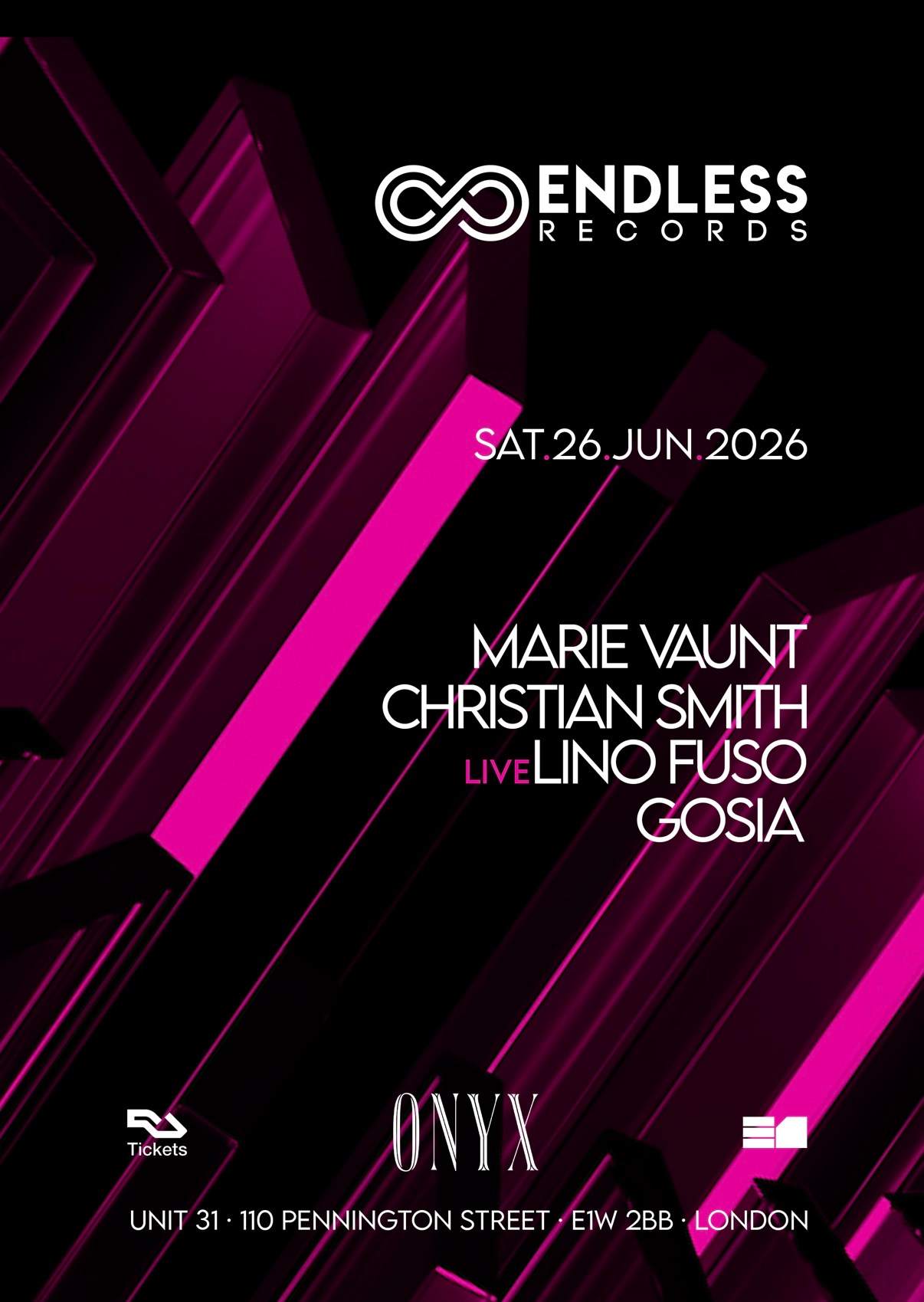 Endless London: Marie Vaunt, Christian Smith, Lino Fuso