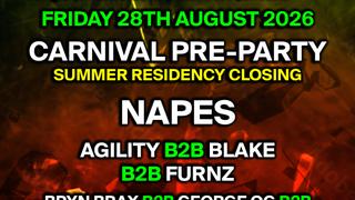 Breakaway: Carnival Pre-Party Ft. Napes (Jungle / Drum & Bass)