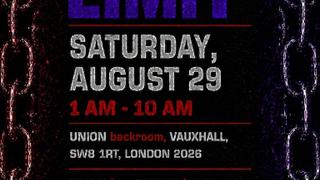 NO BPM LIMIT, techno afterparty, Saturday night / Sunday morning from 1am till 10am