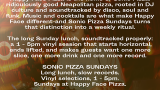 Sonic Pizza Sundays