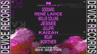 DeVice ft goddard. René LaVice, Mollie Collins, Jessee, Jolliffe, DREAD MC
