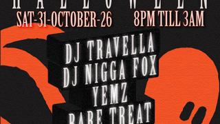 Halloween Warehouse Dance with DJ Travella, DJ Nigga Fox, plentyppl + more