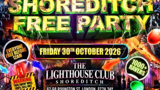 Halloween Shoreditch Free Party - Everyone Free Before 12AM