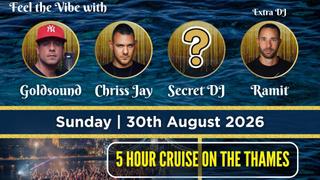 Techno Boat Party Weekend 30 August