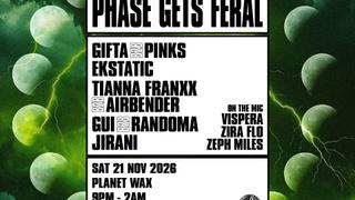 Phase Records DNB x Feral Frequencies present: Phase Gets Feral