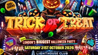 Trick or Treat - London's Biggest Halloween Party