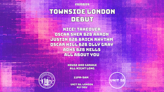 Townside Studios LONDON DEBUT