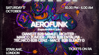 VEGA 6TH ANNIVERSARY W/ Aerofunk