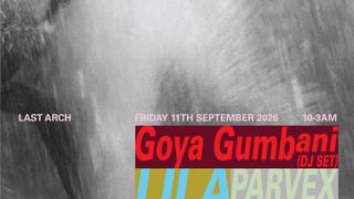 MindOut Music presents: Goya Gumbani (DJ Set), LILA, Cloud 9, Parvex, SP-303, TMK