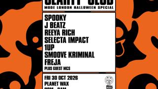 CLARTY CLUB // Mode Radio Halloween Special