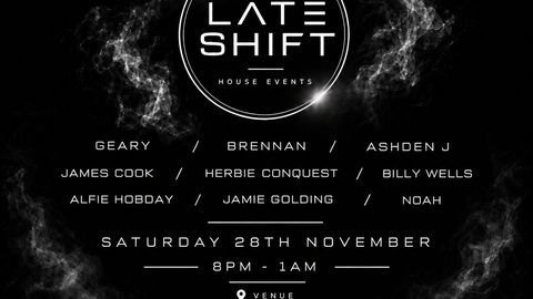 LATE SHIFT LAUNCHING PARTY