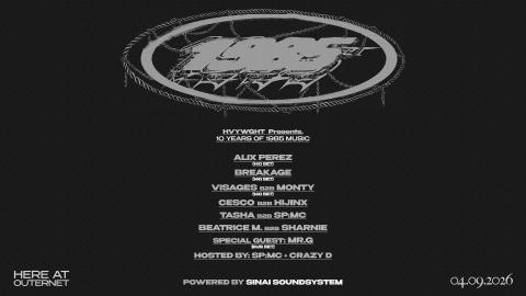 HVYWGHT x 10 Years of 1985: Alix Perez (140 set)