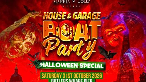 UK Garage Halloween Boat Party